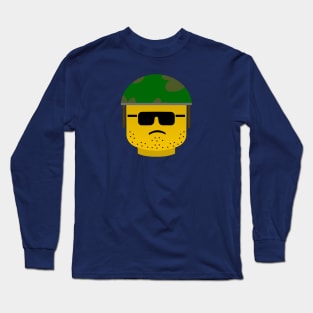 Lego head Soldier Long Sleeve T-Shirt